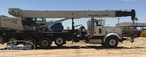 Side of Used Boom Truck for Sale